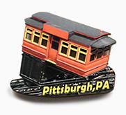 Duquesne Incline Wooden Magnet